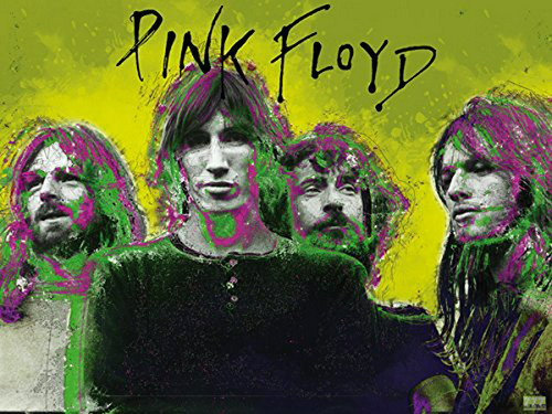 Póster Pink Floyd Multicolor 24x18 - 777 Tri-seven