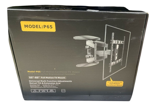 Soporte 55-85 Pulgadas Con Brazo Articulado Base Tv Universa