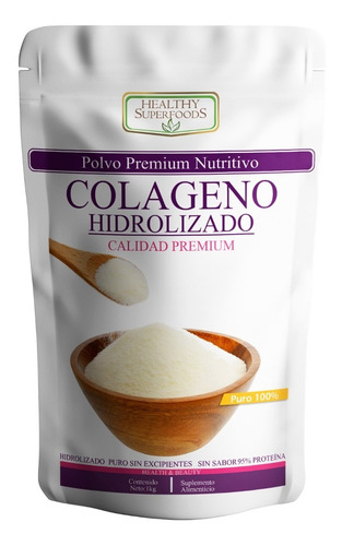 Colágeno Hidrolizado Puro 1kg 100 Porciones Envió Gratis