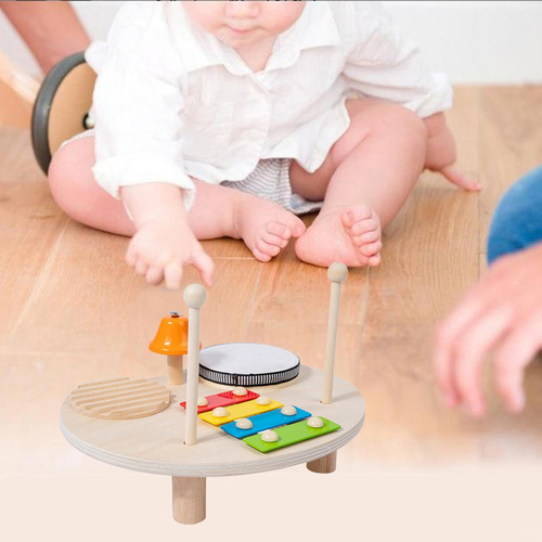 Juego De Batería For Niños, Xilófono De Madera, Juguete