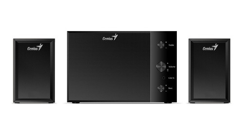 Imagen 2 de 7 de Parlantes Genius Sw-2.1 350w Black