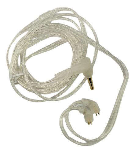 Cable Para Auricular Kz Tipo B Sin Microfono Blanco