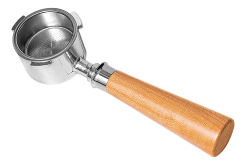 Mango Ergonómico De Portafilter De Portafilter De 51 Madera