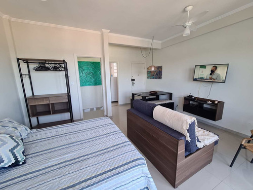 Imagem 7 de 30 de Apartamento Com 1 Dorm, Ponta Da Praia, Santos - R$ 380 Mil, Cod: 965 - V965