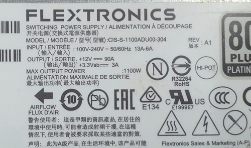 Imagen 6 de 6 de Fuente Conmutada De 12v Para Car Audio Usada De 180 Amperes