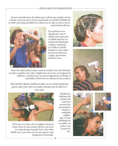Manual De Ondulado Y Teñido Del Cabello Como Hacer Bien Y Fácilmente. Una Guía Paso A Paso, De Lesur Esquivel, Luis., Vol. 1. Editorial Trillas, Tapa Blanda En Español, 2004