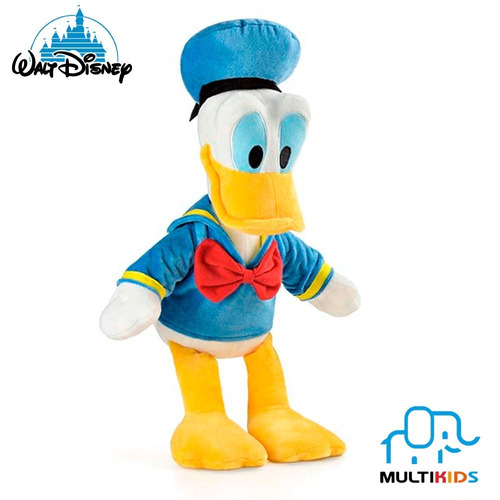 Boneco De Pelúcia Disney Pato Donald Com Som 33cm Multikids