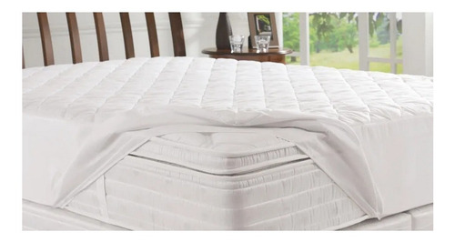 Imagen 2 de 4 de Cubre Colchón Impermeable King + Fundas