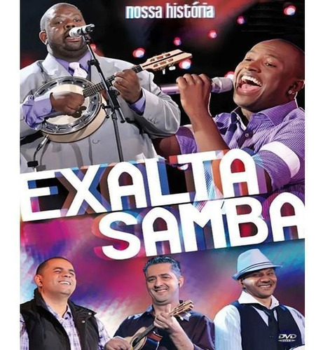 Dvd+cd Exaltasamba - Nossa História (box 3 Cds + 1 Dvd)