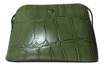 Comprar Cartera Bandolera Prune Coffe Cuero Croco!!!