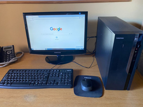 Compu Pc Cpu Amd E6010n Ssd120gb 4gb Ram Usado (Usado)