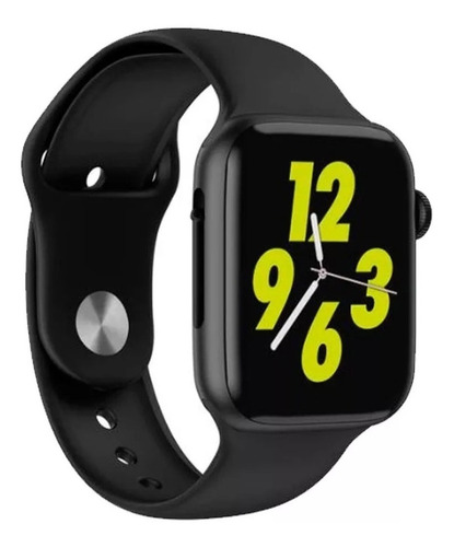 Novo Iwo Max Série 4 Com 12 Faces Preto Relógio Smartwatch