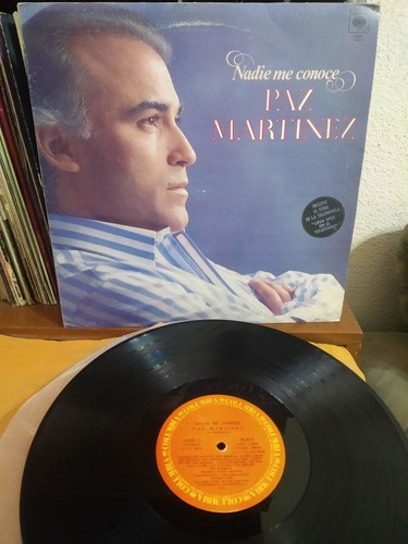  Vinilo Nunca Tocado: Paz Martínez En La Oscuridad 