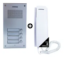 Comprar Portero Electrico Commax 4 Timbres Con 4 Telefonos + Fuente