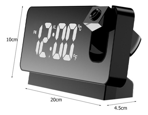 Despertador Digital Proyector Mesa