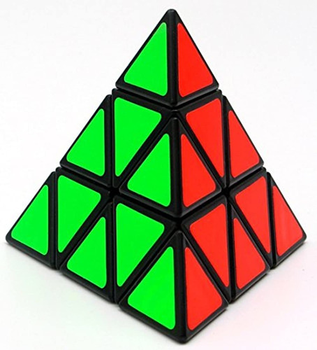 Yj Pyramid Speed Cube 3x3 Triangle Magic Cube Puzzle Juguete