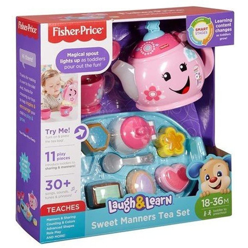 Fisher-price Laugh - Juego De Te Learn Sweet Manners