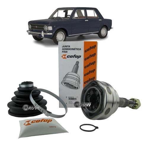 Kit Homocinetica Fiat 128 Berlina Caja 4ta Dientes 20 X 20