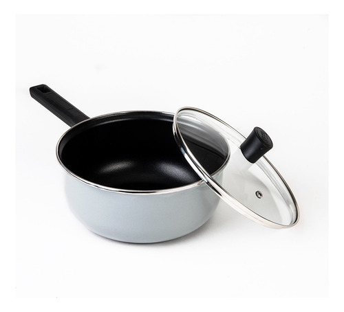 Bateria De Cocina Cinsa Europea 11 Piezas Color Gris