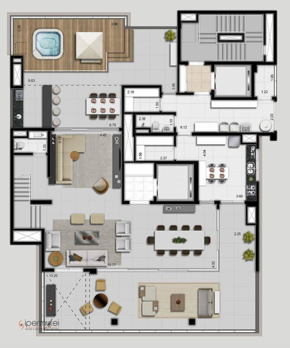 Imagem 6 de 6 de Beyond Jardins - Cobertura Duplex - 4 Suítes - 475 M² - 5 Vagas - Co0041