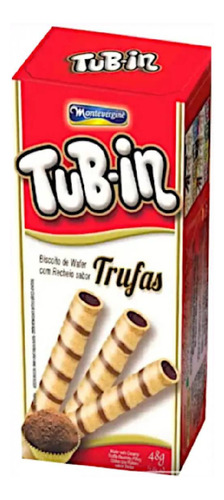 Biscoito Recheado Tubin Trufas 48g