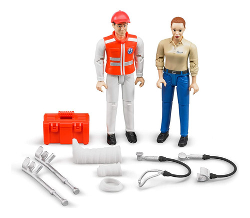 Bruder 62710 Bworld - Figura De Juguete De Ambulancia