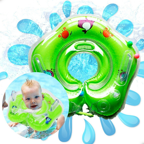 Flotador Inflable Bebé Salvavidas Cuello Flotis Alberca
