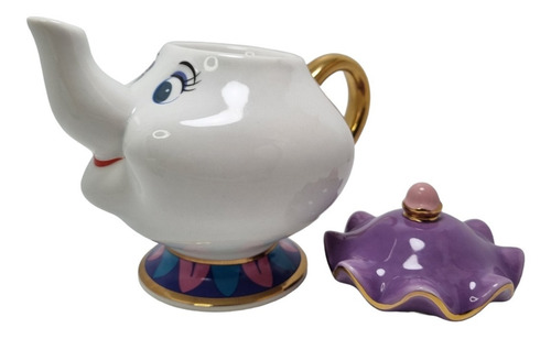 Mug Tetera Taza Pocillo Ceramica Bella Y La Bestia Importado