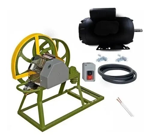 comprar Engenho Para Cana B200 + Motor Elétrico 2cv Completo 200 Lts