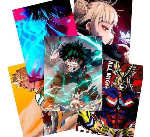 300 Poster Cromo Tamaño Carta Anime Kpop Videojuegos Mayoreo