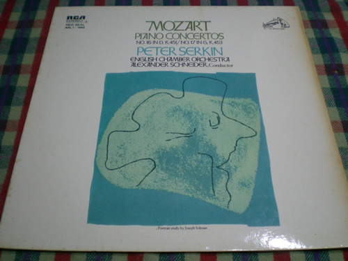 Peter Serkin / Mozart Piano Concertos Vinilo (19)