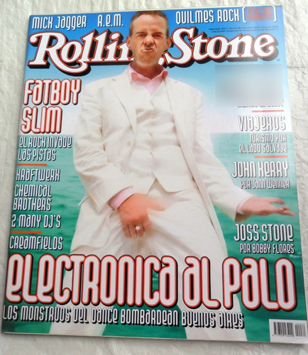 Rolling Stone 80 Chemical B Fatboy Slim Kraftwerk Joss Stone