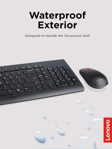 Keyboard & Mouse Combo Lenovo 510 Wireless Black