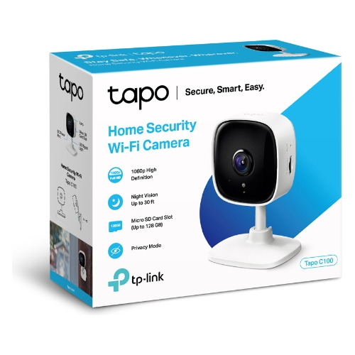Cámara Wi-fi De Seguridad Tp-link Tapo C100 Para Casa 1080p