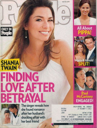People: Shania Twain / Paul Mccartney / Maria Shriver / Elba (Usado)