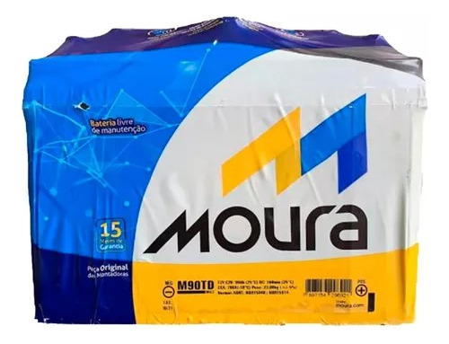 Bateria Moura 90 90 Amperes L-200 Triton