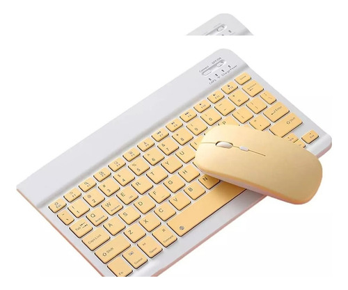 Kit Mouse Y Teclado Inalámbrico Portátil Conexion Bluetooth