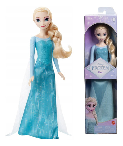 Figura Princesa Elsa Muñeca Disney Frozen I Mattel