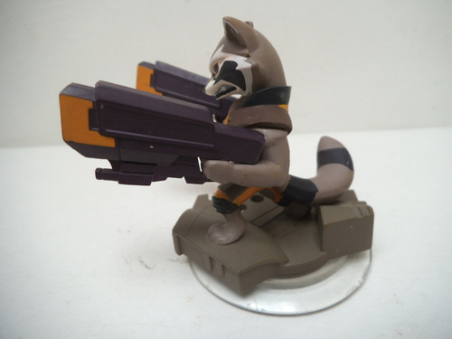 Imagen 2 de 4 de Rocket Raccoon Guardianes Galaxia Marvel Disney Infinity 01