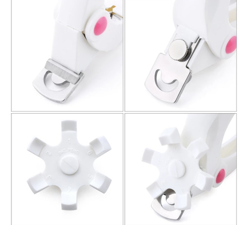 Corta Tip Para Uñas Postizas Con Guía Precisión Profesional
