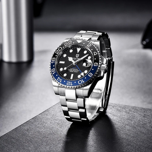 Relógio Automático Pagani Rolex Aço Inox Masculino
