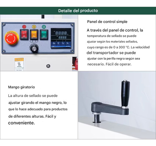 Selladora Cinta Bolsas 15kg Automatica Continua Tecnodeliv