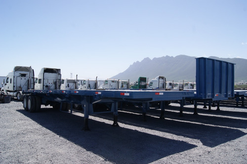 Remolque Plataforma Usada 2 Y 3 Ejes Marca Atro