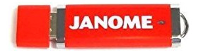 Janome Unidad Usb De 64 Mb Para Máquinas De Bordado Janome