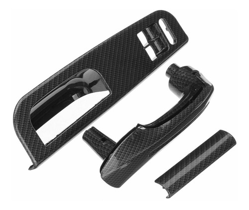 Set Manijas Interiores De Puerta Carbono Vw Golf Mk4 Coupe 2