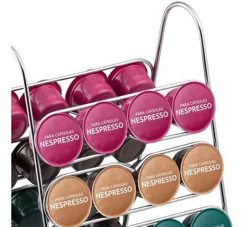 Suporte Para 32 Capsulas De Café Nespresso