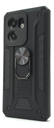 Funda - Protector - Case Para Oppo Reno 13f 5g Uso Rudo Negro Oppo Reno 13f 5g