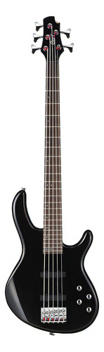 Contra Baixo 5 Cordas Cort Action Bass V Plus Bk Preto Cor Black