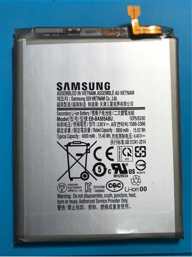 Batería 100% Original Samsung A30 A305