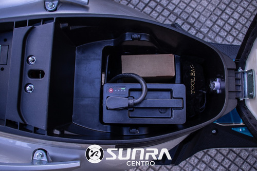 Moto Electrica Sunra Hawk Automatica Urbana + Casco / E